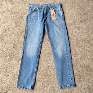 NWT Levi's 29X30 502 Regular Taper Light Wash Jeans